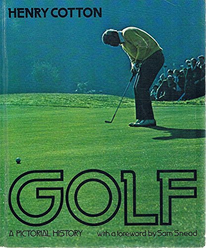 9780333210833: GOLF - A Pictorial History