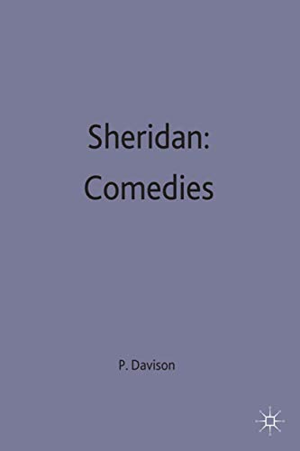 9780333211441: Sheridan: Comedies (Casebooks Series, 88)