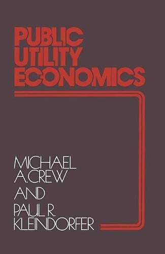 Imagen de archivo de Public Utility Economics a la venta por Better World Books Ltd