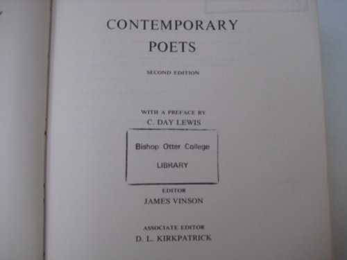 9780333218266: Contemporary Poets