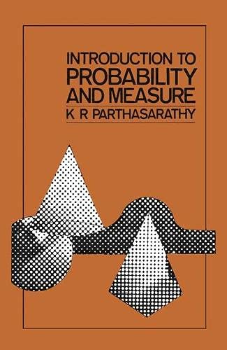 Immagine dell'editore per Introduction to Probability and Measure venduto da Webbooks, Wigtown