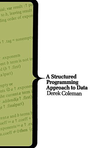 Stock image for A Structured Programming Approach to Data (Computer Science Series) for sale by Cambridge Rare Books