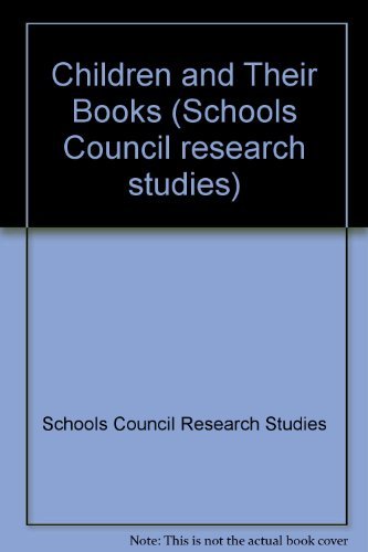 Stock image for Children and Their Books (Schools Council Research Studies) for sale by Anybook.com