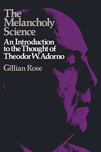 The Melancholy Science. - Rose, Gillian