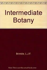 Intermediate Botany (9780333233351) by L.J.F. Brimble