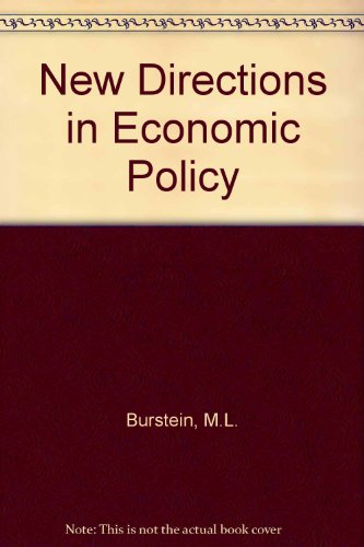 9780333233399: New directions in economic policy