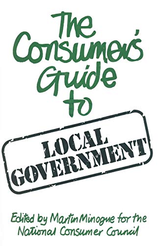 Stock image for Consumer's Guide to Local Government for sale by Kennys Bookstore