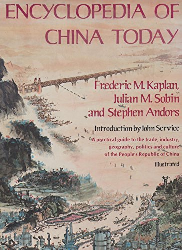9780333237830: Encyclopedia of China Today