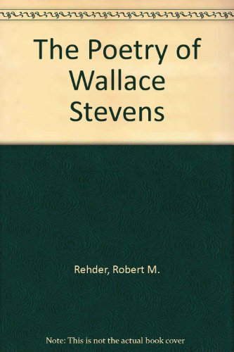 Stock image for The Poetry of Wallace Stevens for sale by Yes Books