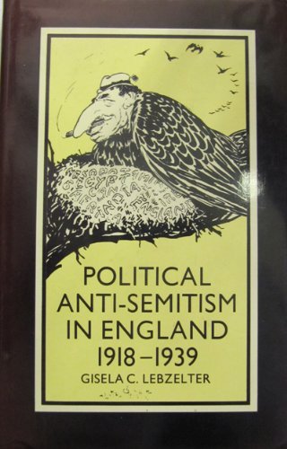 9780333242513: Political Antisemitism in England, 1918-39