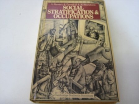 9780333243299: Social Stratification and Occupations (Study in Sociology S.)