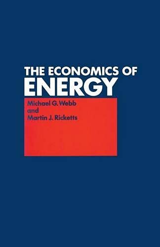 9780333244968: The Economics of Energy