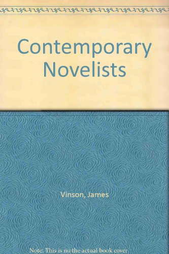 Stock image for Contemporary Novelists for sale by ThriftBooks-Atlanta