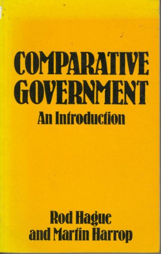 9780333256374: Comparative Government: An Introduction