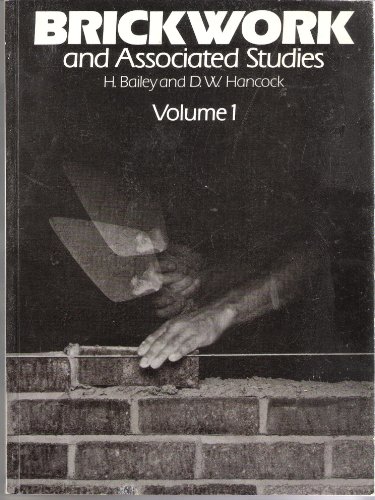 Beispielbild fr Brickwork and Associated Studies: v. 1 zum Verkauf von WorldofBooks