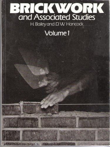 Stock image for Brickwork and Associated Studies: v. 1 for sale by Ergodebooks