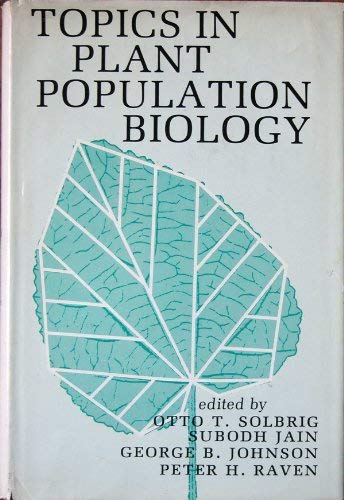 9780333264140: Topics in Plant Population Biology