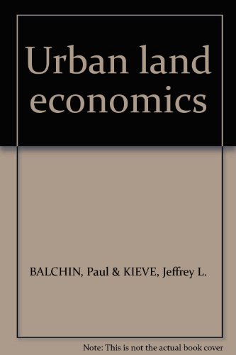 Stock image for Urban Land Economics (Macmillan building and surveying series) for sale by AwesomeBooks