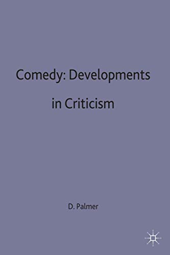 Imagen de archivo de Comedy: Developments in Criticism - A Selection of Critical Essays. a la venta por Worpsweder Antiquariat