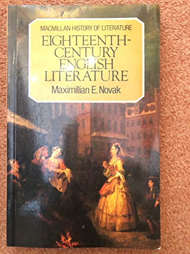 9780333269145: Eighteenth-Century English Literature