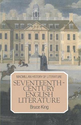 9780333269183: Seventeenth Century English Literature (The history of literature)