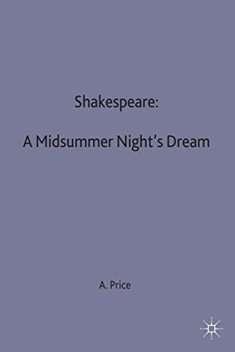 9780333270134: Shakespeare: A Midsummer Night's Dream