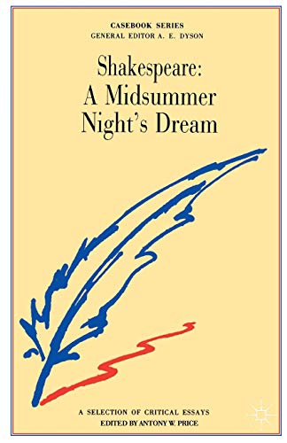 9780333270134: Shakespeare: A Midsummer Night's Dream: 78 (Casebooks Series)