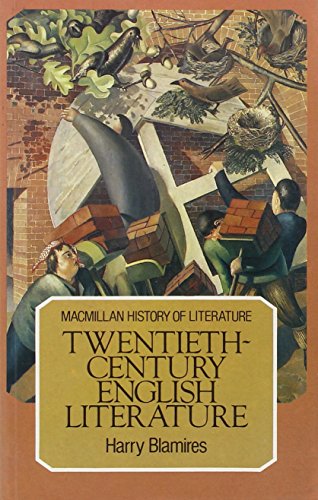 9780333270219: Twentieth Century English Literature (Macmillan history of literature)