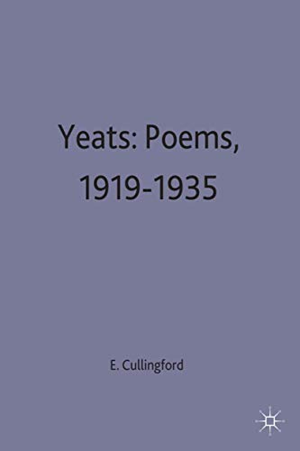 Beispielbild fr Yeats - Poems, 1919-35 : A Casebook zum Verkauf von Theologia Books
