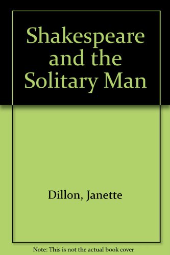 Stock image for Shakespeare and the Solitary Man for sale by Better World Books Ltd
