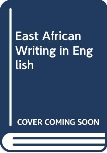 East African Writing in English (9780333275238) by Smith, Angela