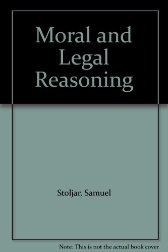 9780333277713: Moral and Legal Reasoning