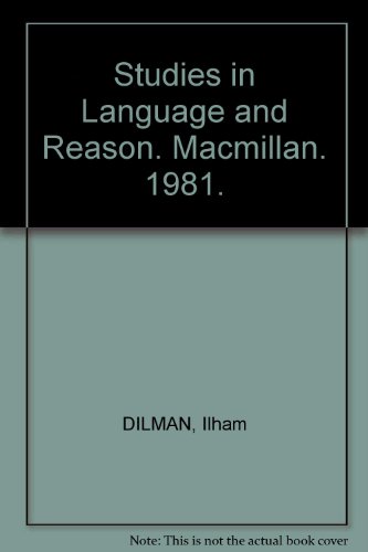 9780333284452: Studies in Language and Reason