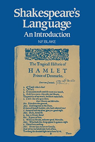 Beispielbild fr Shakespeare's Language: An Introduction zum Verkauf von ThriftBooks-Atlanta