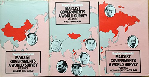 Stock image for 3 VOLUME SET: Marxist Governments. A World Survey. Vol. 1 : Albania-The Congo. Vol. 2 : Cuba-Mongolia. Vol. 3 : Mozambique - Yugoslavia. for sale by G. & J. CHESTERS