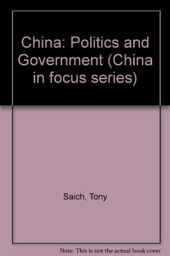 9780333287422: China: Politics and Government