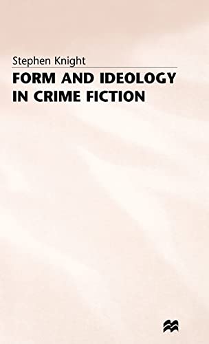 Imagen de archivo de Form and Ideology in Crime Fiction a la venta por Phatpocket Limited