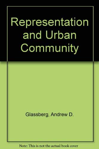 Beispielbild fr Representation and Urban Community zum Verkauf von WorldofBooks