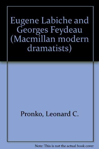 Beispielbild fr Eugene Labiche and Georges Feydeau (Macmillan Modern Dramatists) zum Verkauf von Anybook.com