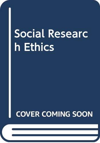 Stock image for Social Research Ethics for sale by Phatpocket Limited