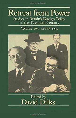 Beispielbild fr After 1939 (v. 2) (Retreat from Power: Studies in Britain's Foreign Policy of the Twentieth Century) zum Verkauf von WorldofBooks