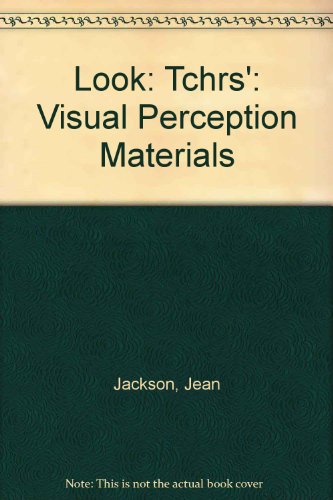 Look: Teachers' Handbook: Visual Perception Materials (9780333295335) by Brennan, W. K.; Jackson, Jean