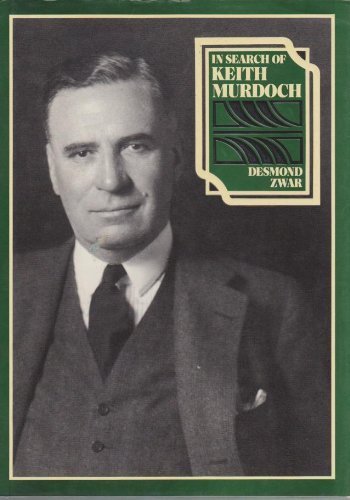 Imagen de archivo de In Search of Keith Murdoch a la venta por Carmela's Books