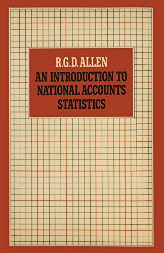 Beispielbild fr An Introduction to National Accounts Statistics. zum Verkauf von Ted Kottler, Bookseller