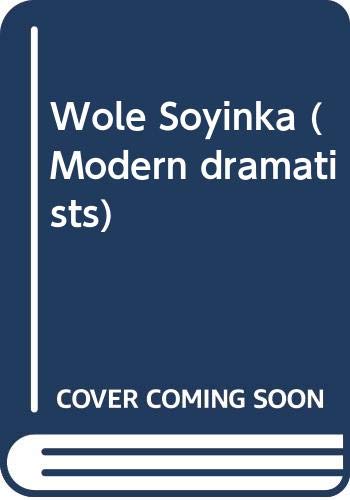 9780333305270: Wole Soyinka (Modern dramatists)