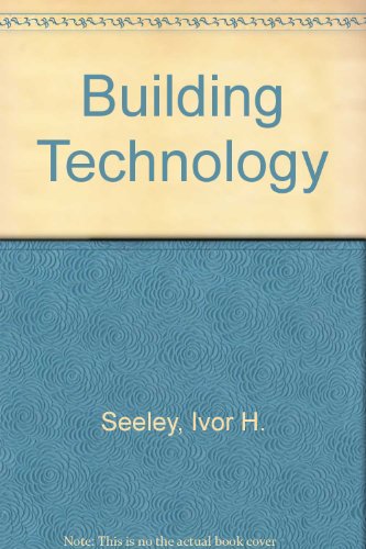 9780333307175: Building Technology