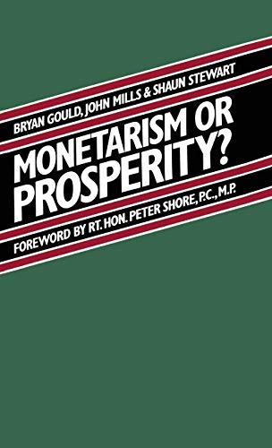 Imagen de archivo de Monetarism or Prosperity? a la venta por Kennys Bookstore