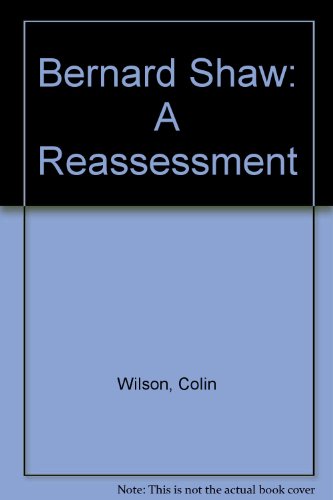 9780333310168: Bernard Shaw: A Reassessment