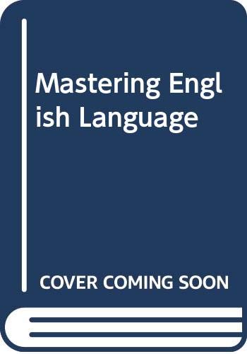 9780333312902: Mastering English Language