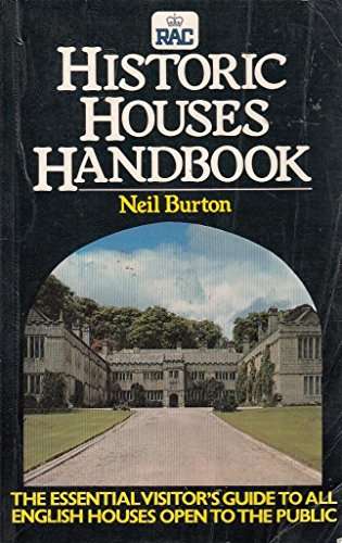 Stock image for RAC Historic Houses Handbook for sale by Victoria Bookshop